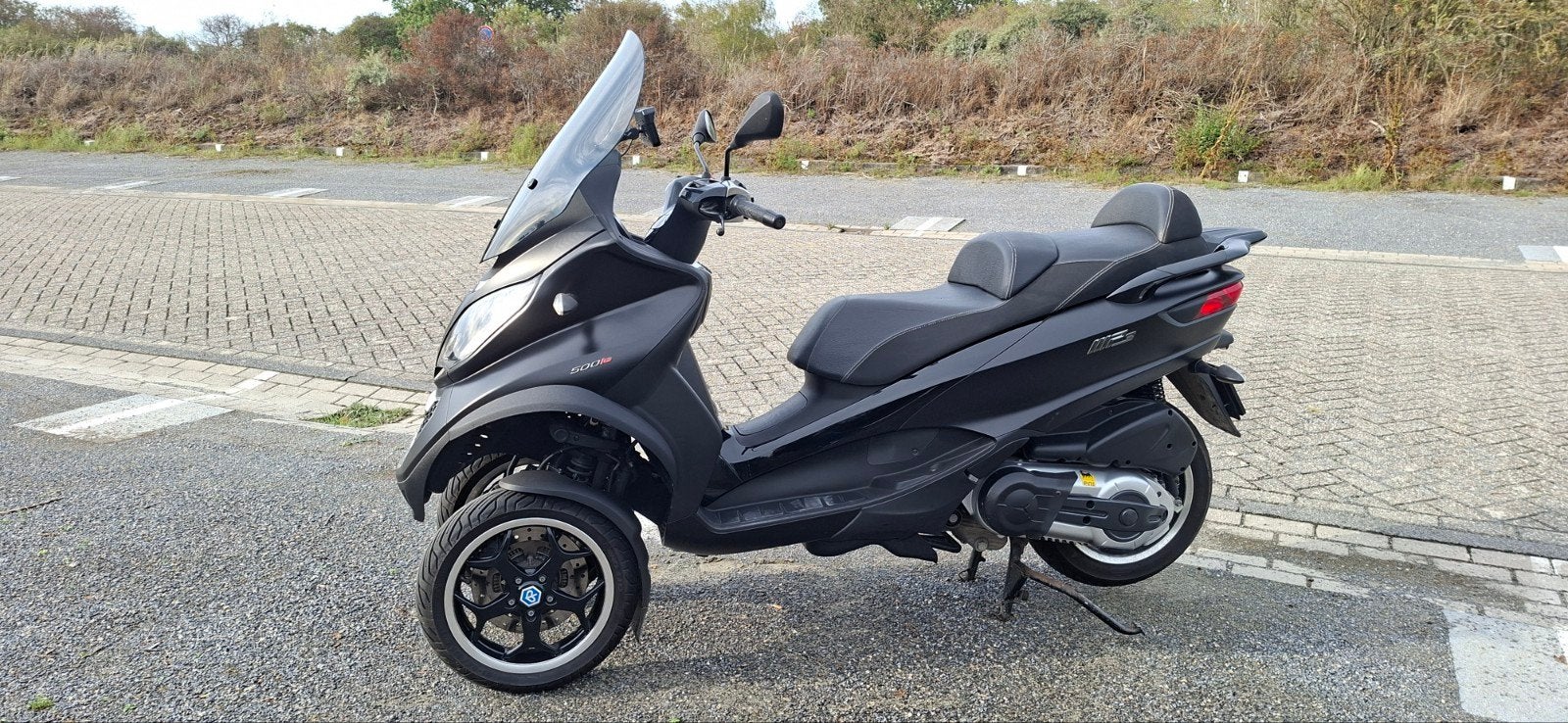 Piaggio MP3 500 - Z.g.a.n. 13677 km orgineel Nederlands, Scooter, Particulier, Automaat, Sportuitlaat