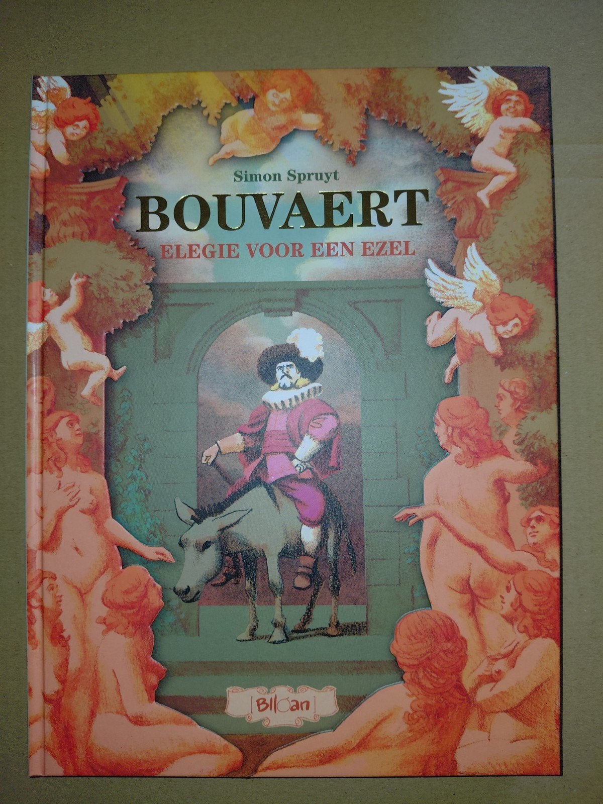 Bouvaert- Elegie voor een ezel hc., Eén stripboek, Ophalen of Verzenden, Zo goed als nieuw