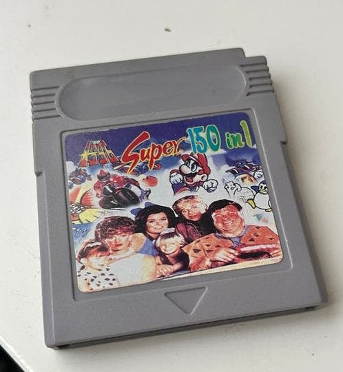Super 150 in 1 Game Boy cartridge, Spelcomputers en Games, Games | Nintendo Game Boy, Gebruikt, Overige genres, 1 speler, Vanaf 7 jaar