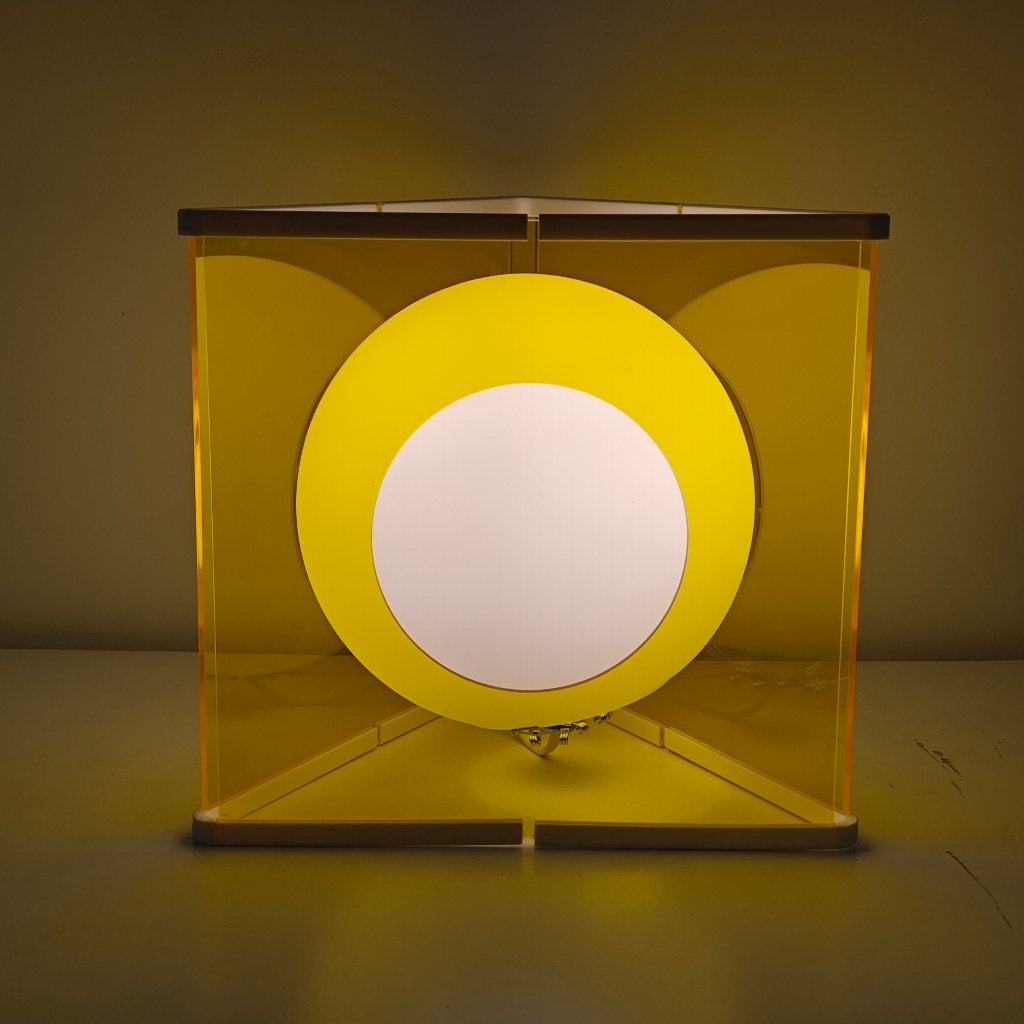Space age tafellamp 'De Visser', Huis en Inrichting, Ophalen, Rijnstraat 173, Vintage, 25 cm