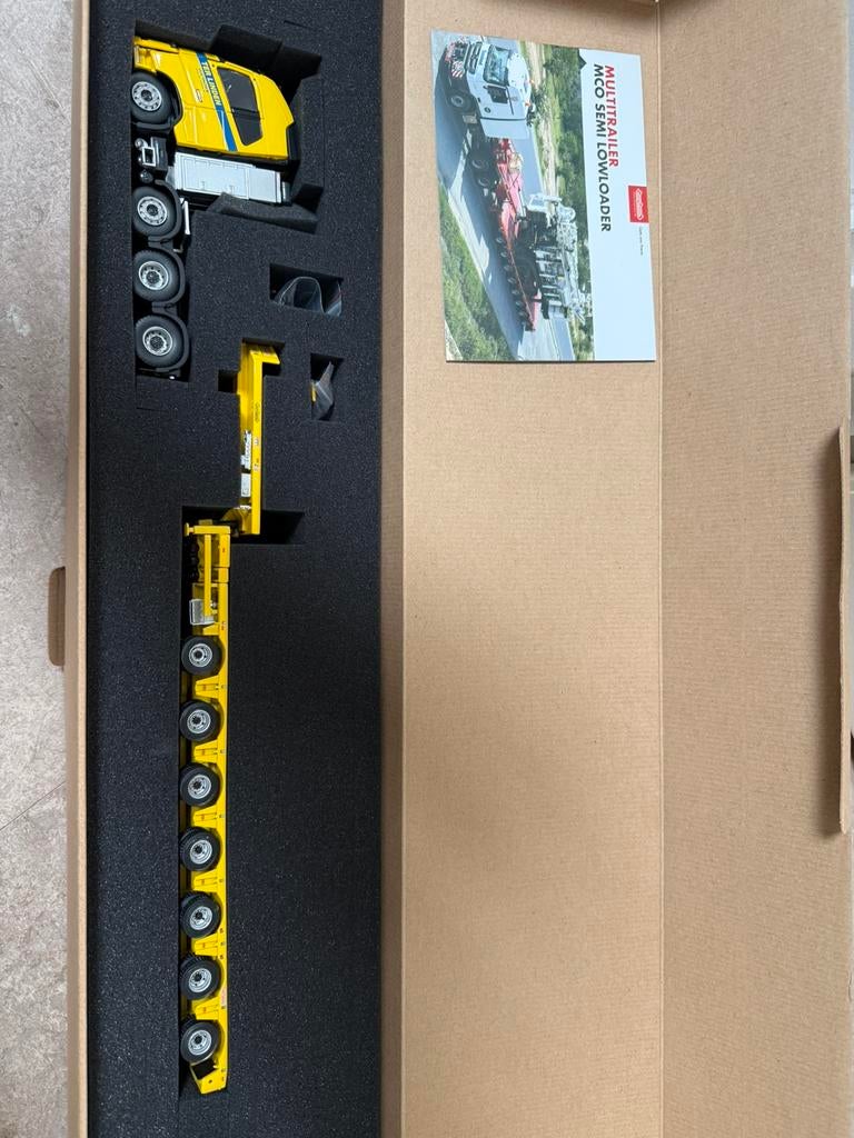 IMC Ter Linden Volvo FH04 met Nooteboom MCO 109-07v Semi, Hobby en Vrije tijd, Modelauto's | 1:50, Ophalen of Verzenden, Nieuw