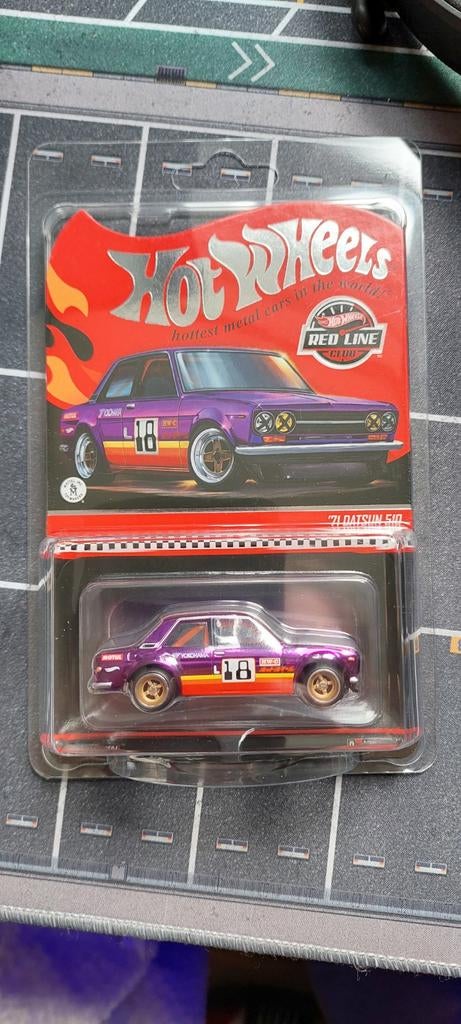 Hot wheels rlc Datsun 510, Ophalen of Verzenden, Nieuw, Auto