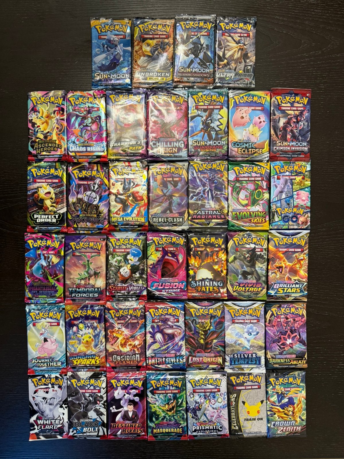 Grote booster pack collectie - Pokemon, Ophalen of Verzenden, Zo goed als nieuw, Booster