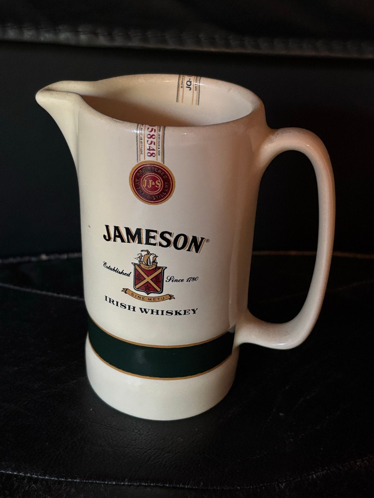 Vintage Jameson Irish Whiskey Waterkan/Pitcher, Ophalen of Verzenden