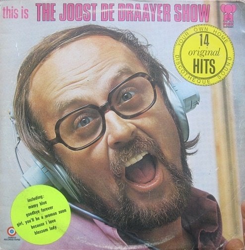 This is The Joost de Draayer show -14 original hits, Cd's en Dvd's, Ophalen of Verzenden, Gebruikt, 12 inch, LP