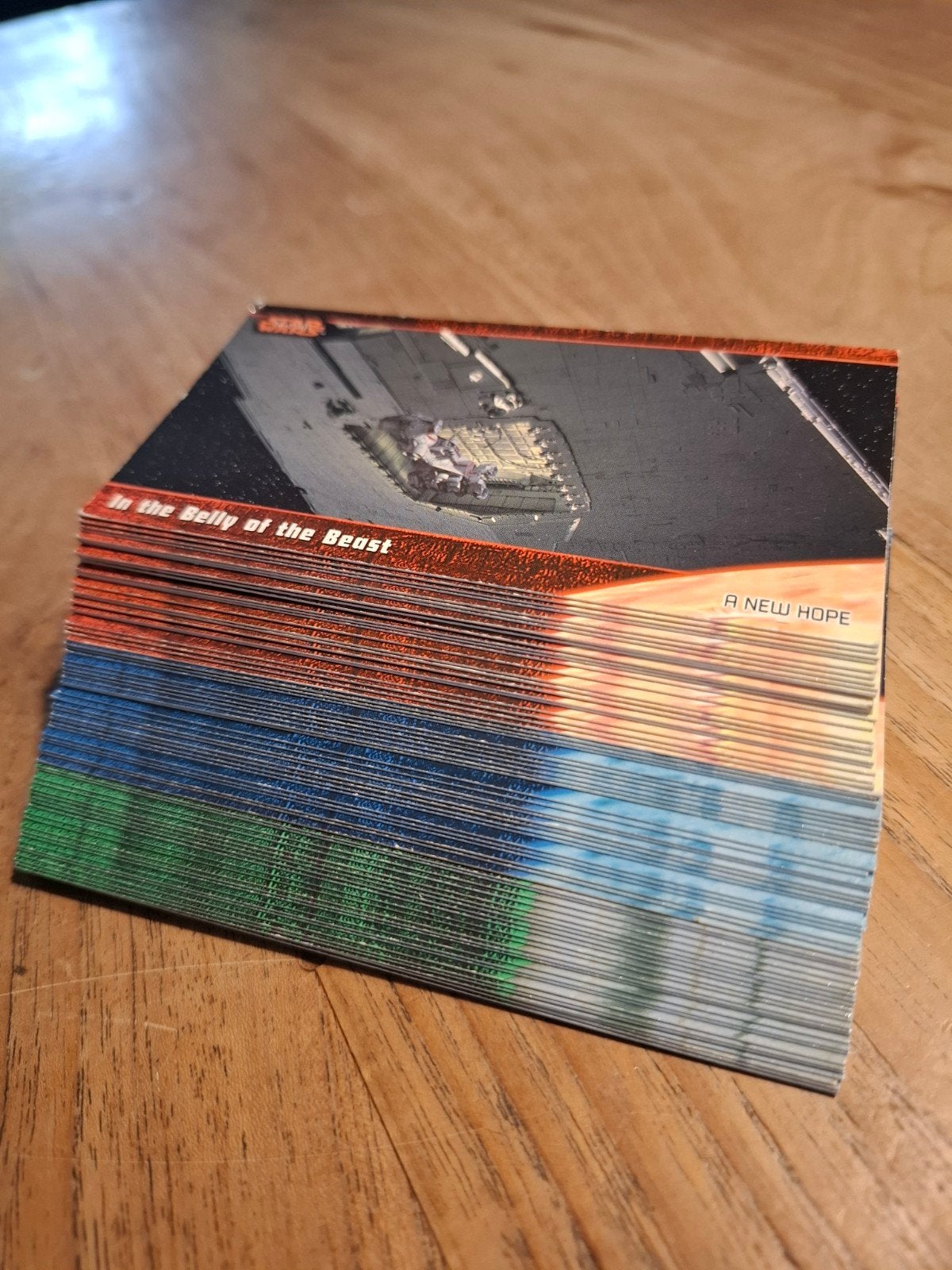 star wars topps widevision, Ophalen of Verzenden, Zo goed als nieuw, Overige typen