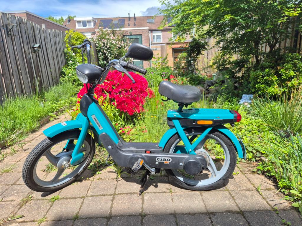 Piaggio ciao mix, Fietsen en Brommers, Brommers | Vespa, Ophalen, Gebruikt