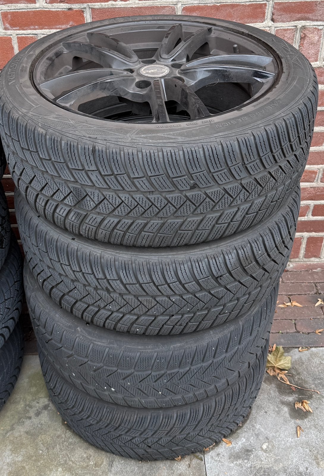 Set 4 originele Skoda Octavia 17 inch velgen winterbanden, Auto-onderdelen, Ophalen, Banden en Velgen, Nieuw, 17 inch