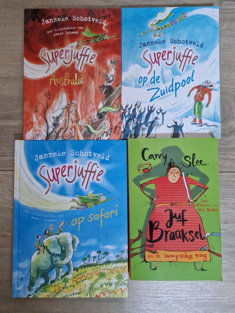 Boeken Supperjuffie (3 stuks) & Juf Braaksel, Boeken, Ophalen, Nieuw, Fictie algemeen