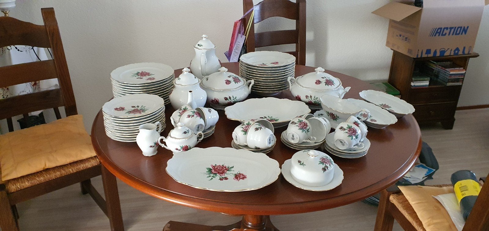 Bavaria servies, Ophalen