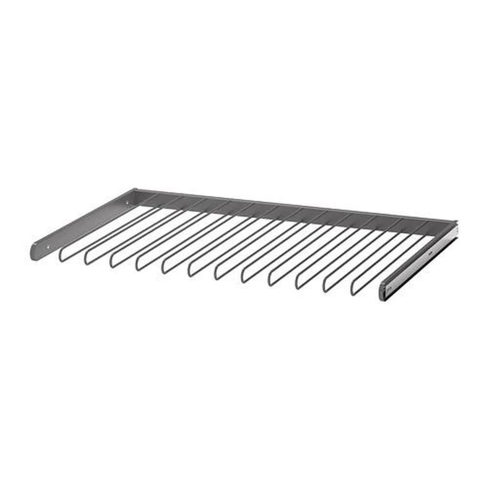 IKEA KOMPLEMENT uittrekbare broekhanger – antraciet, Minder dan 50 cm, Ophalen of Verzenden, Zo goed als nieuw, Minder dan 100 cm