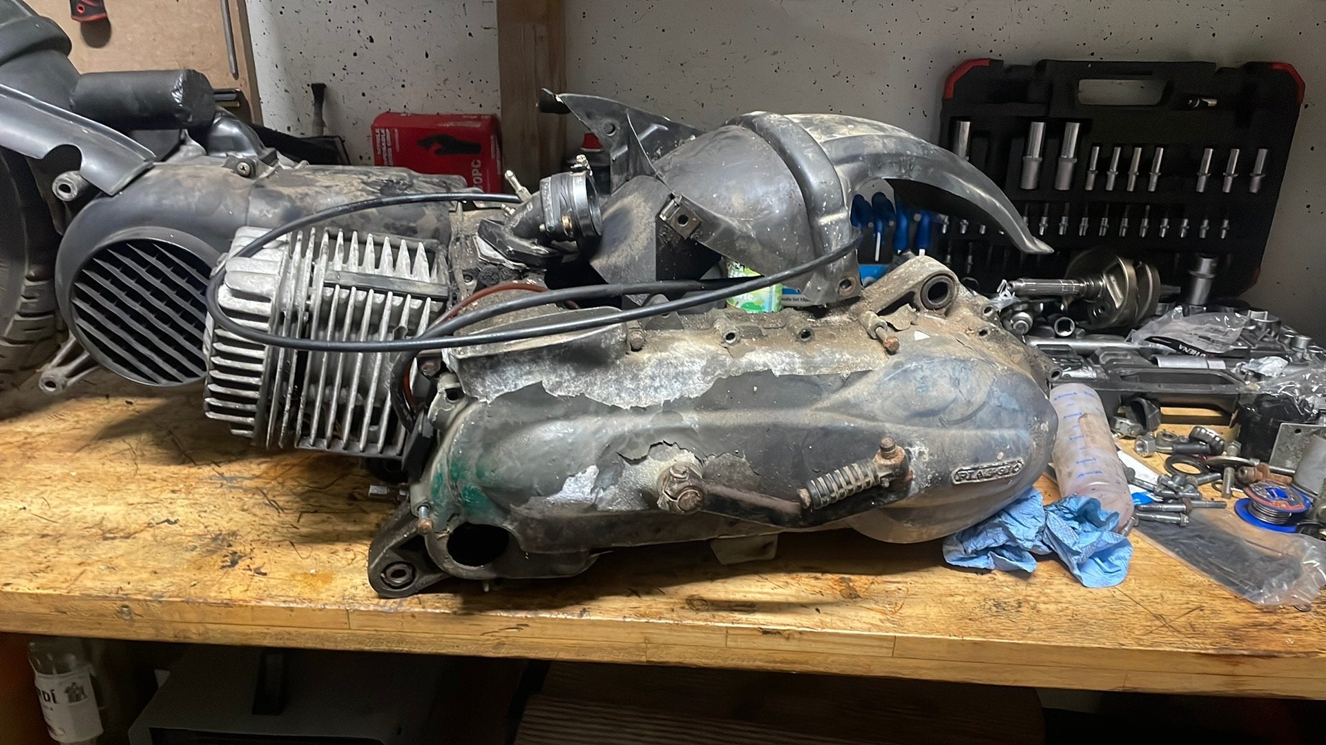 Piaggio skr 125cc 2t ac motorblok, Ophalen of Verzenden, Piaggio, Piaggio, Piaggio