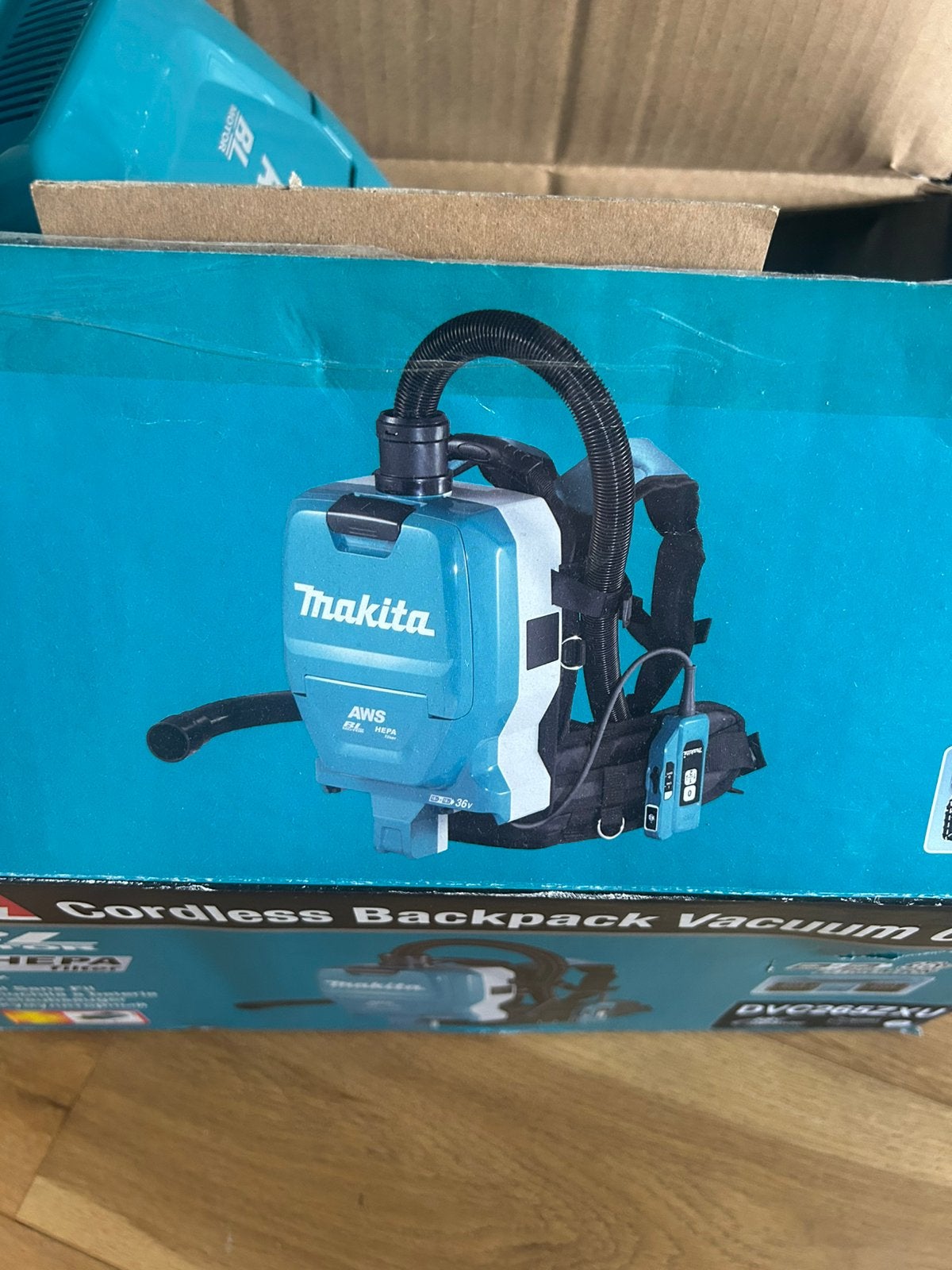 Makita DVC265ZXU  accu- ruggedrgen stofzuiger, Ophalen of Verzenden, Nieuw, Makita