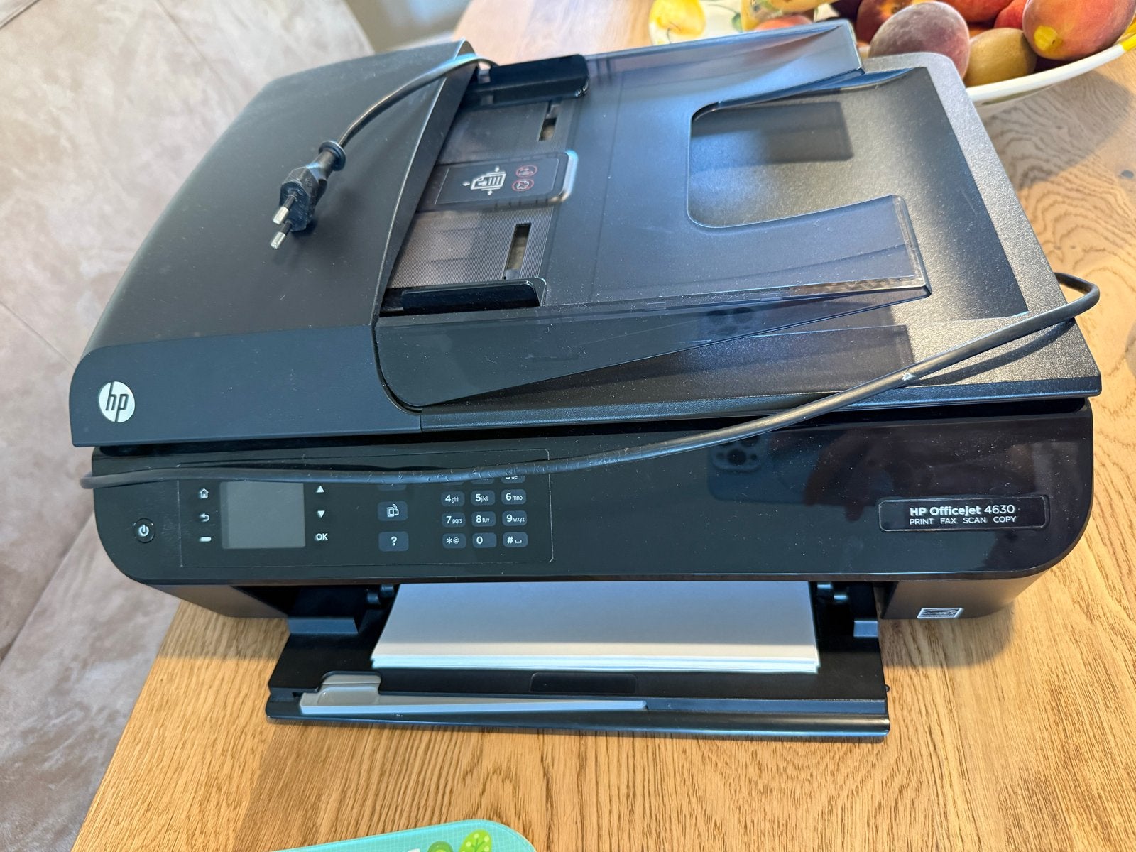 HP Officejet 4630 All-in-One Printer - Print, Fax, Scan, Cop, Ophalen, Gebruikt, Faxen, Inkjetprinter