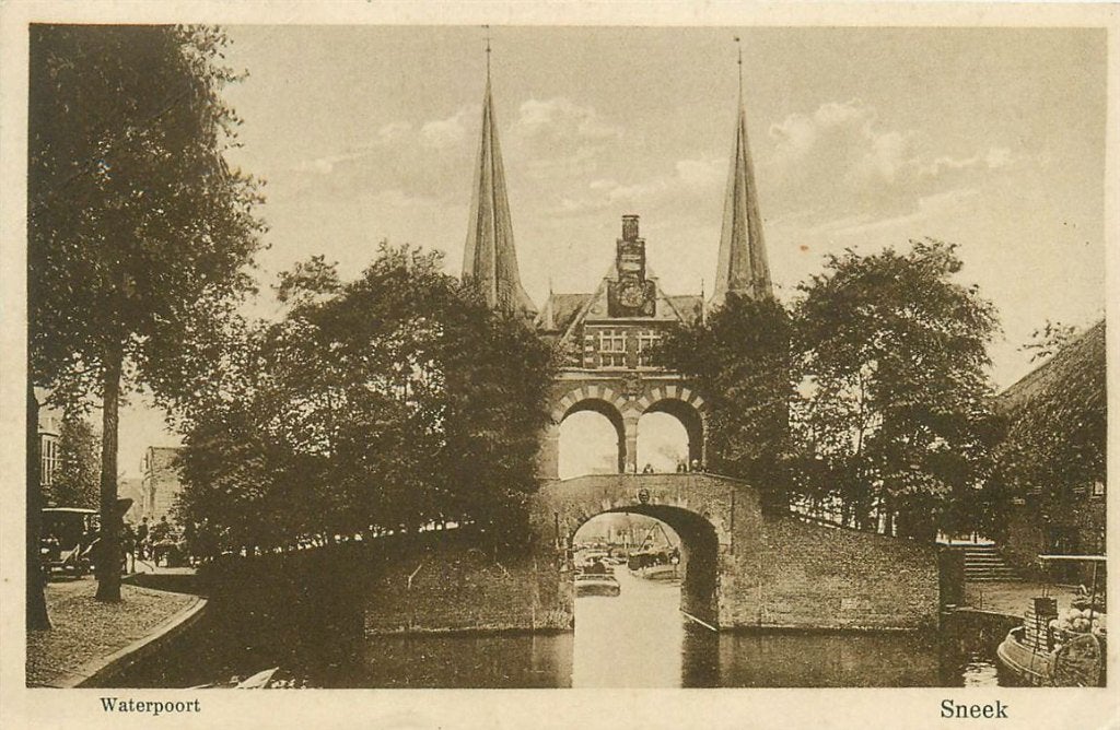 701-241-015 Sneek Waterpoort, Verzamelen, Verzenden, Voor 1920, Friesland