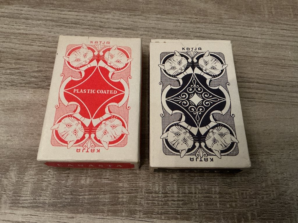 Kaartspel Katja speelkaarten, Verzamelen, Ophalen of Verzenden, Zo goed als nieuw, Speelkaart(en)