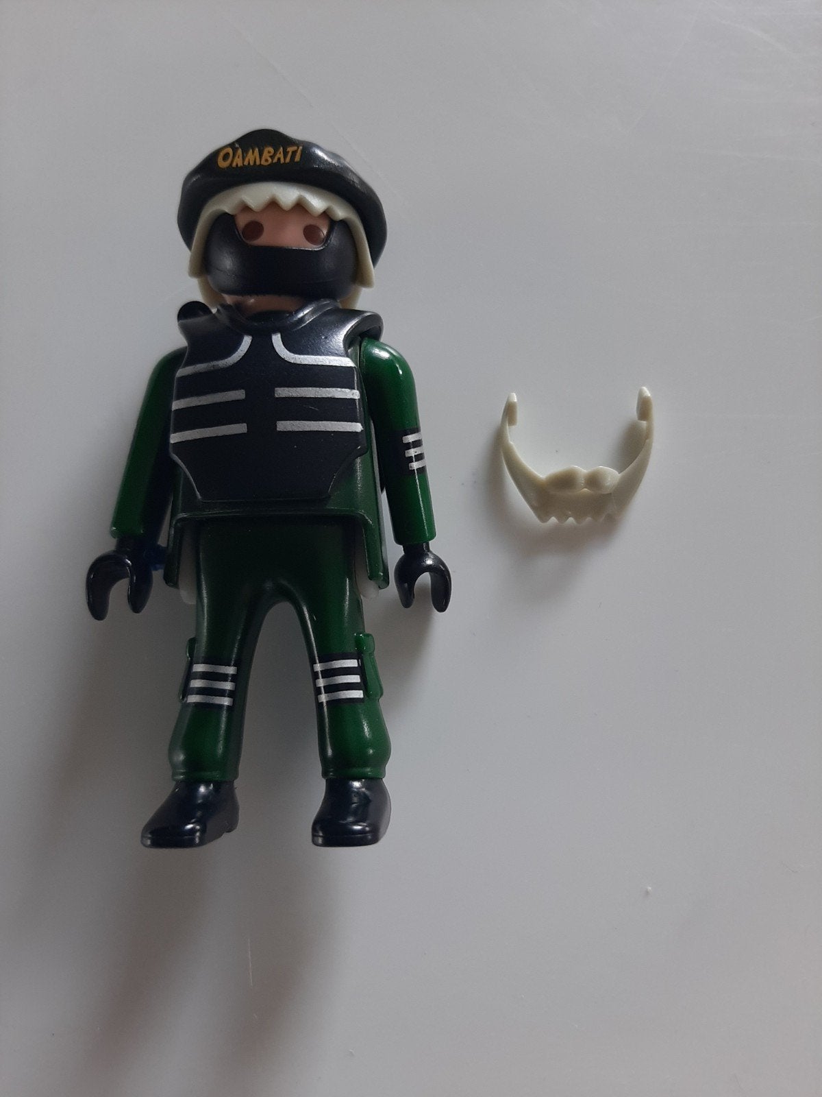 Playmobil figuur met baard en masker, Gebruikt, Losse onderdelen, Ophalen of Verzenden, Figuren