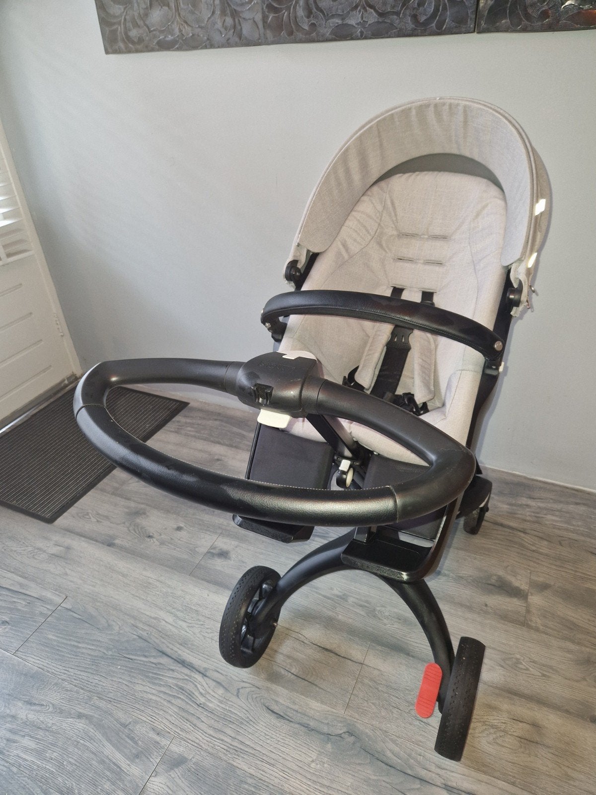 Stokke Xplory inc. nieuwe reiswieg, maxi-cosy en adapters, Overige merken, Ophalen of Verzenden, Zo goed als nieuw, Combiwagen