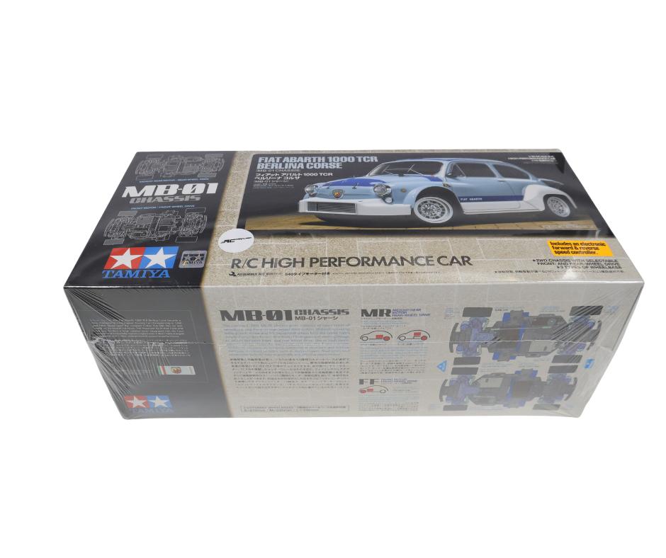 Tamiya 58721 1:10 RC Fiat Abarth 1000TCR MB-01, Ophalen of Verzenden, Nieuw, Schaal 1:10, Elektro