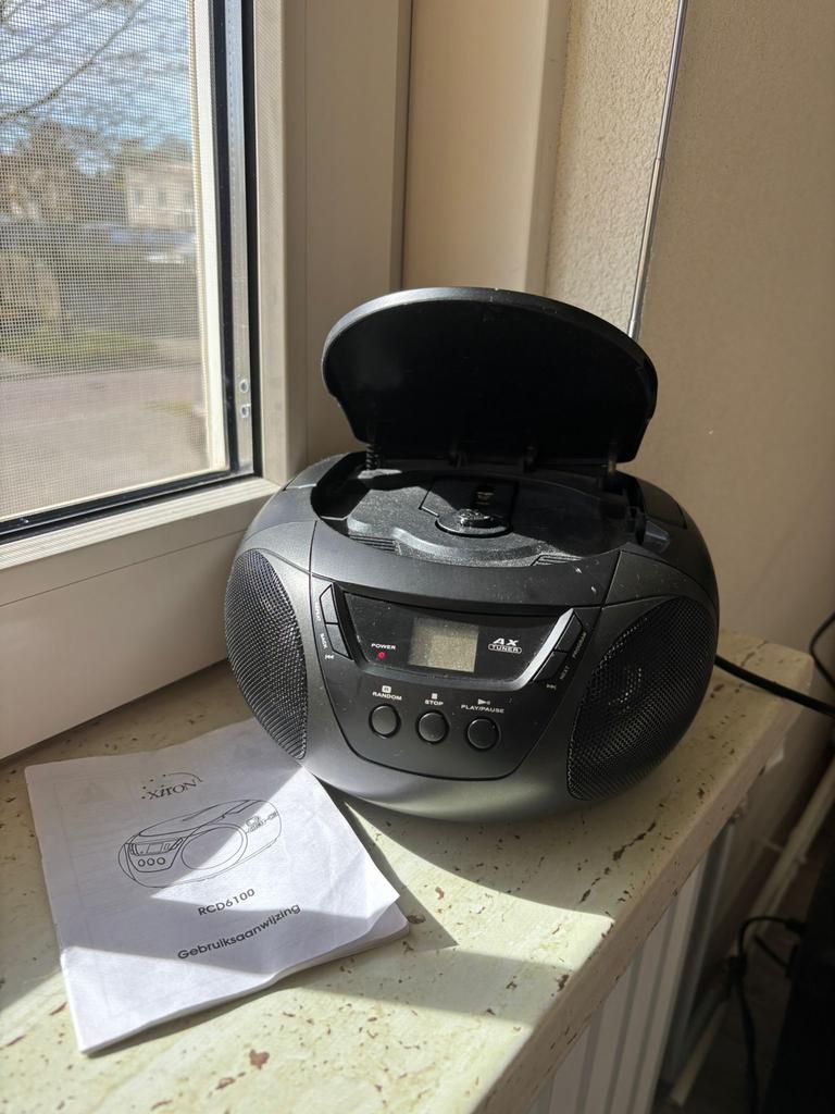 Xyton RCD6100 CD-speler met radio, Ophalen, Gebruikt, Radio, Met cd-speler
