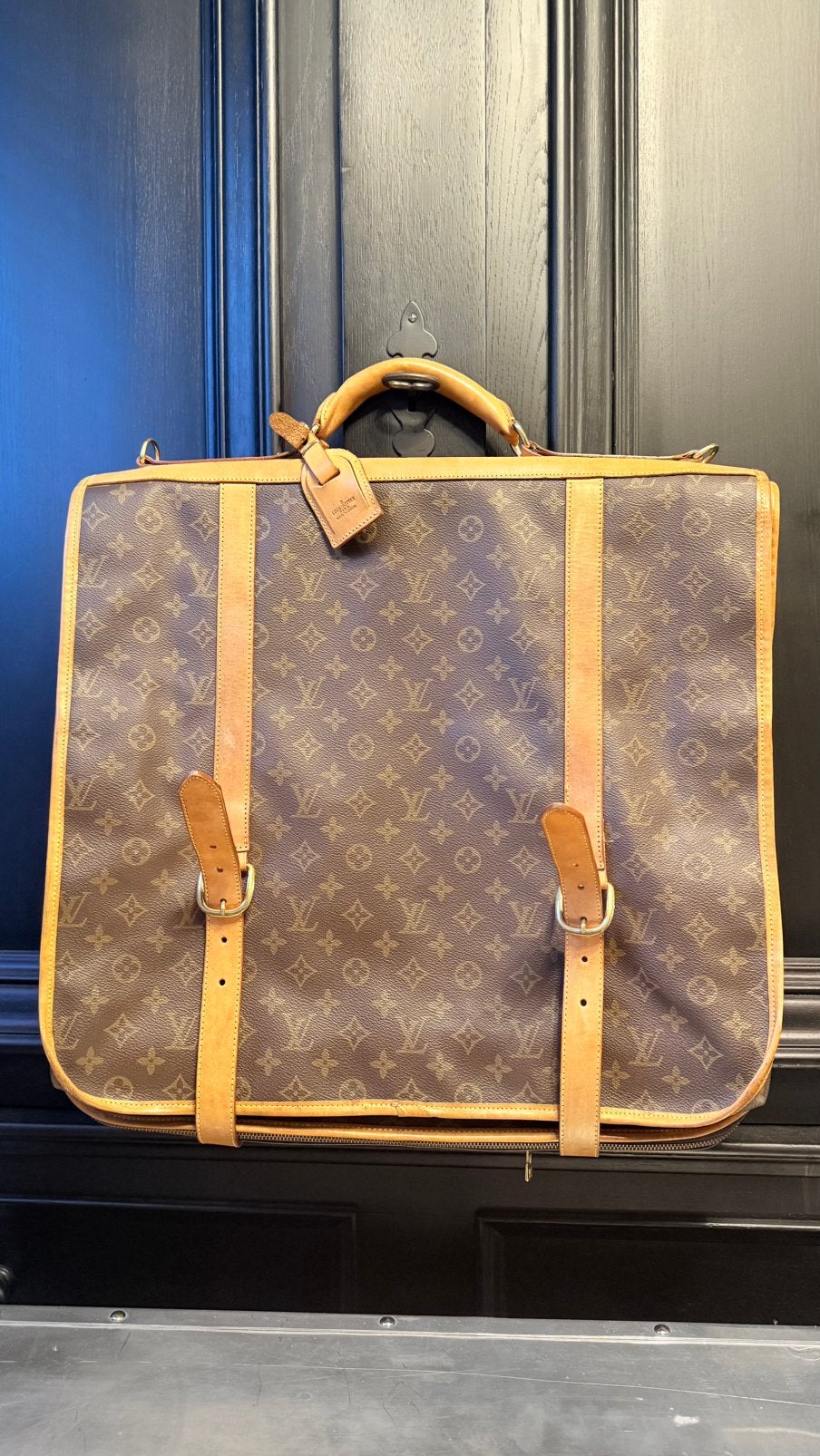 Louis vuitton garment tas kleding hoes reistas vintage, Sieraden, Tassen en Uiterlijk, 40 tot 60 cm, 30 cm of meer, Bruin, Minder dan 35 cm