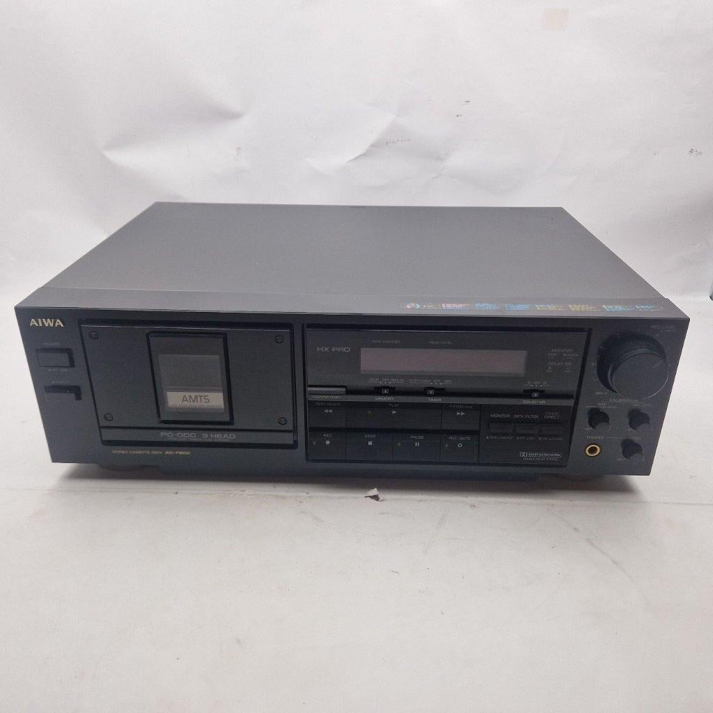 Aiwa AD-F800 Casettedeck || Nu maar €299,99!, Ophalen of Verzenden, Gebruikt