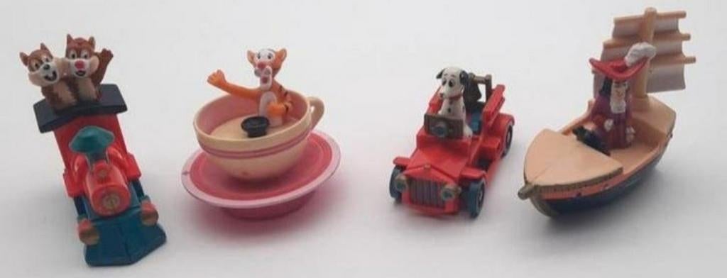 McDonalds Euro Disney figuren complete set 1992, Ophalen of Verzenden, Overige figuren, Zo goed als nieuw, Beeldje of Figuurtje