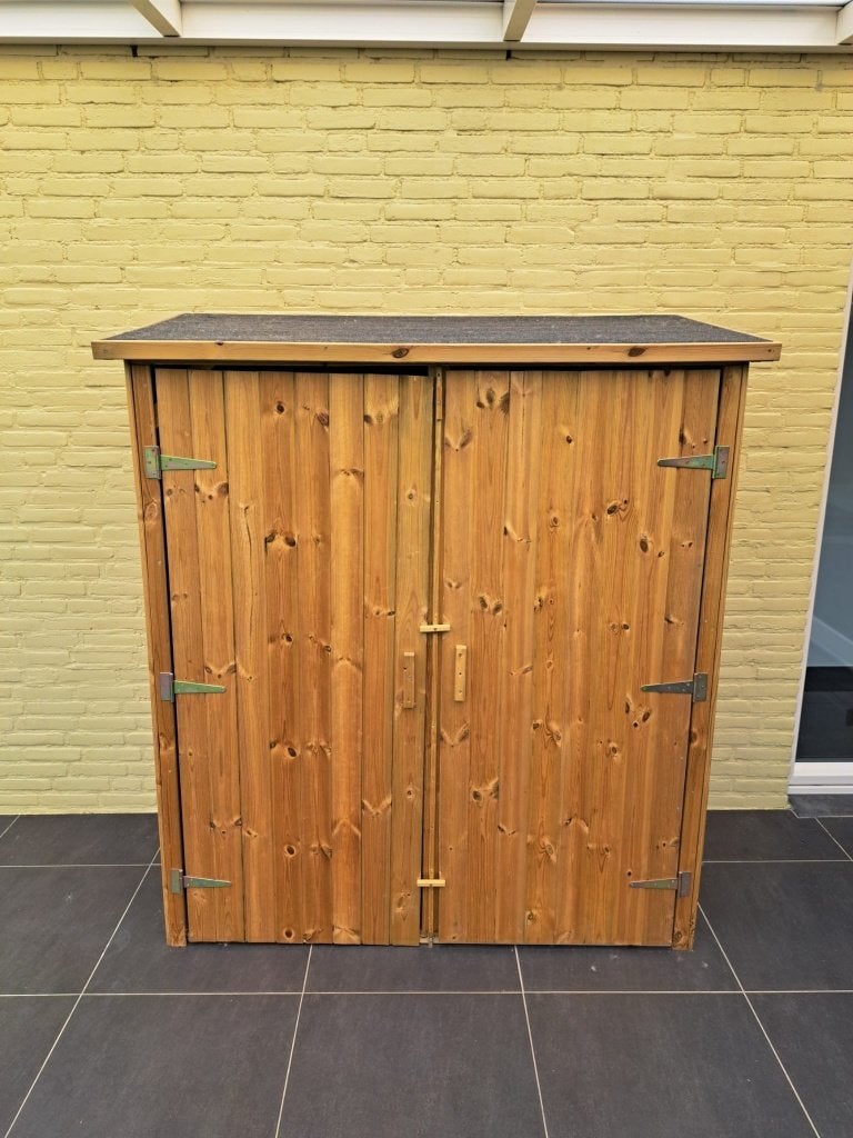 Houten tuinhuisje - gratis afhalen, Ophalen, Gebruikt, Hout, Overige typen