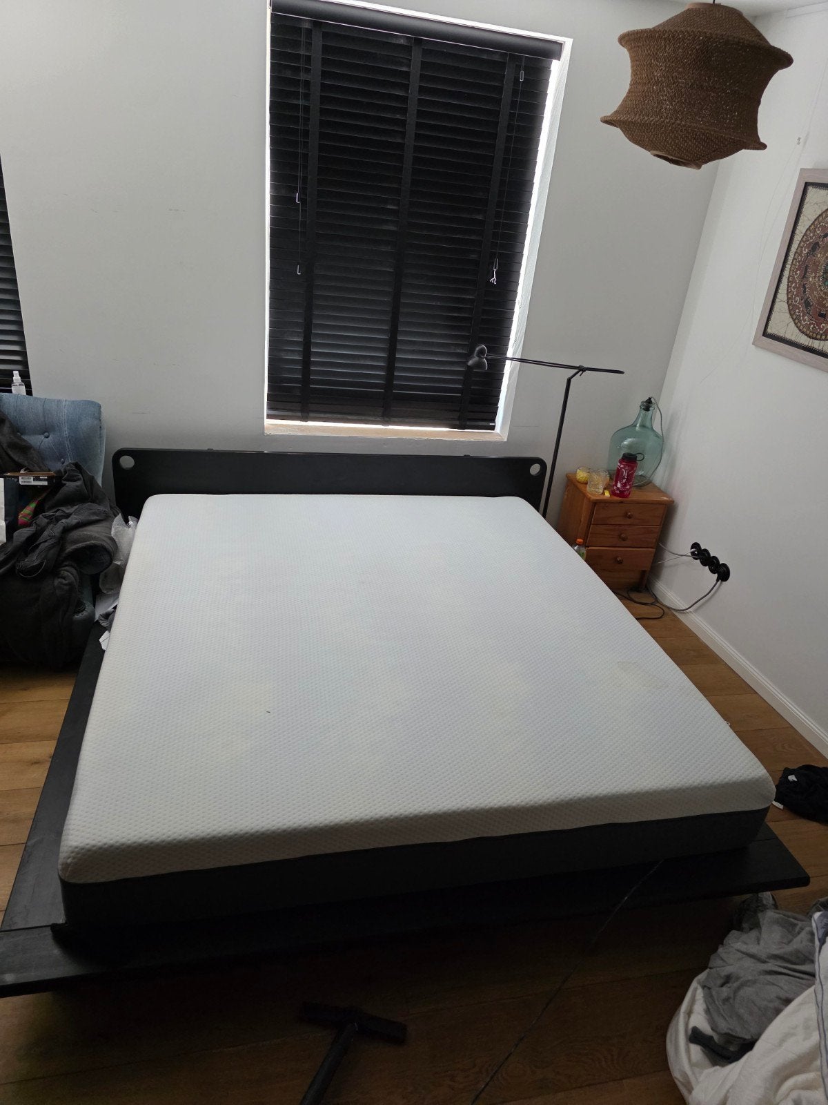 Emma O2 hard matras 180x200cm - Zo goed als nieuw, Ophalen, Tweepersoons, Zo goed als nieuw, Matras