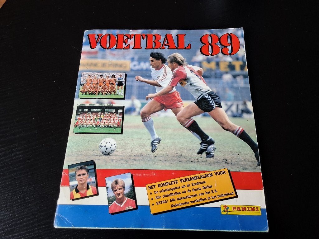 Panini voetbalalbum 89, Ophalen of Verzenden, Zo goed als nieuw, Buitenlandse clubs, Poster, Plaatje of Sticker