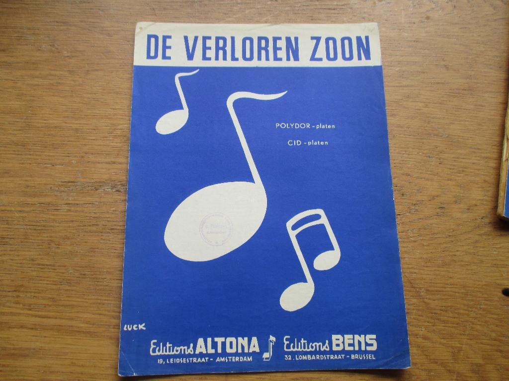 De verloren zoon, Ophalen of Verzenden, Gebruikt, Artiest of Componist, Populair