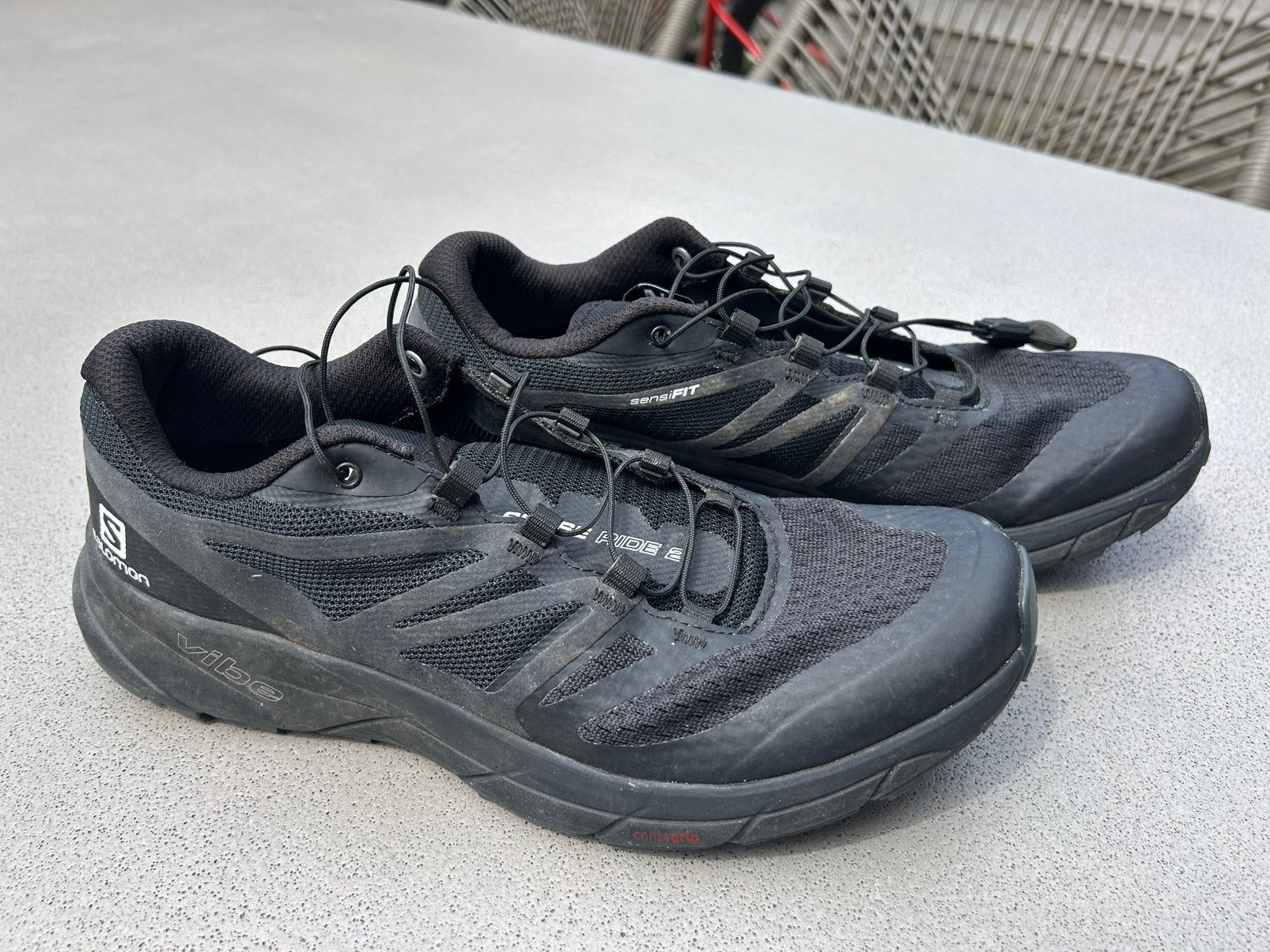 Salomon Sense Ride 2 trailschoen maat 42, Ophalen of Verzenden, Zo goed als nieuw, Hardloopschoenen, Overige merken