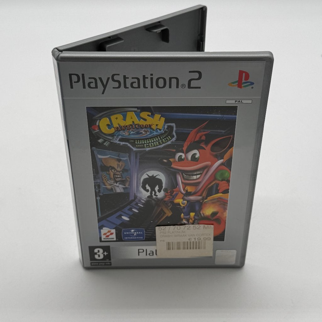 Playstation 2 Game - Crash bandicoot - de wraak van cortex, Spelcomputers en Games, Avontuur en Actie, 1 speler, Ophalen of Verzenden