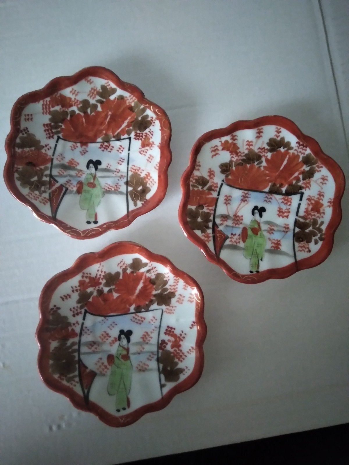 Japanse schoteltjes, Ophalen
