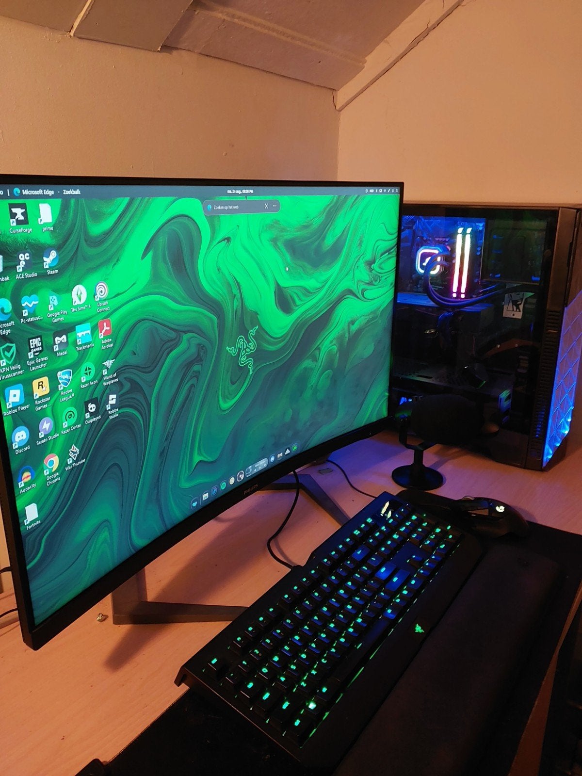 Philips Evnia 5000 Series 31.5" Curved Monitor, Computers en Software, Monitoren, Gaming, Philips, HDMI, Curved