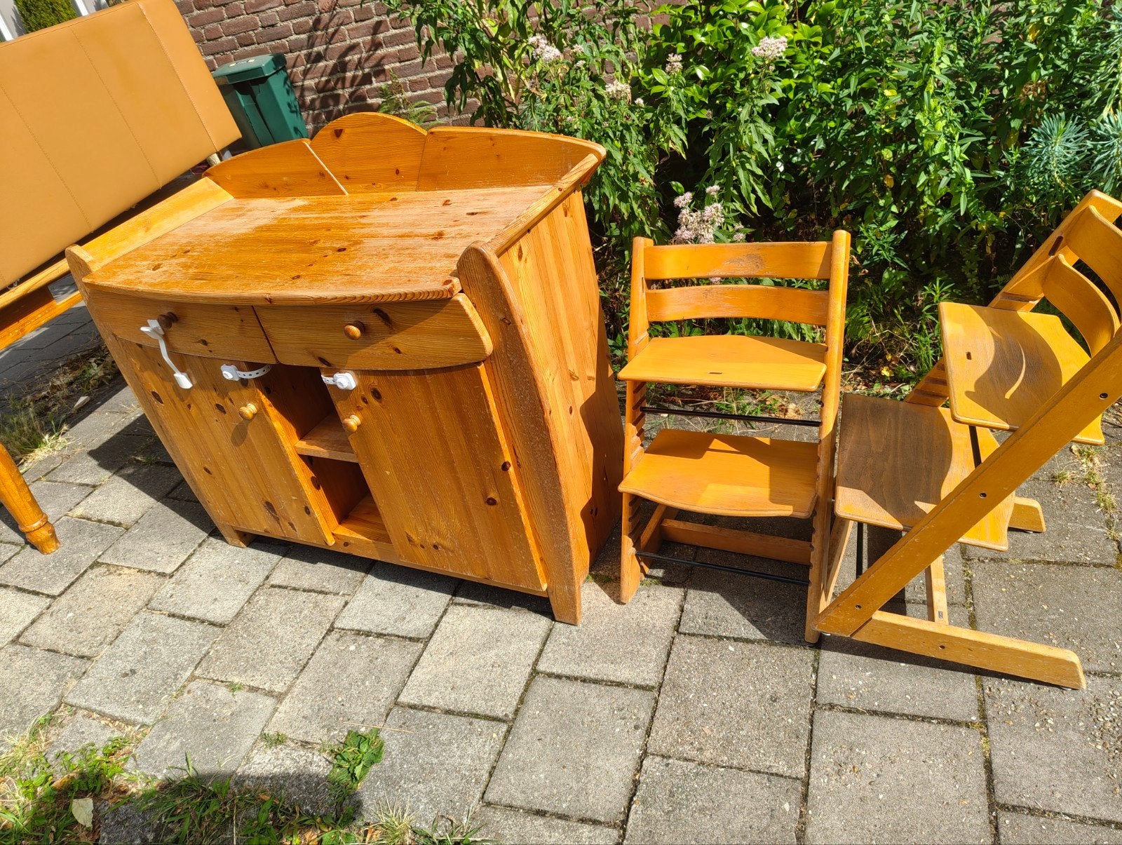 tafels, bank, commode, stoelen, stellingkast, bureau, Huis en Inrichting, Ophalen, Gebruikt