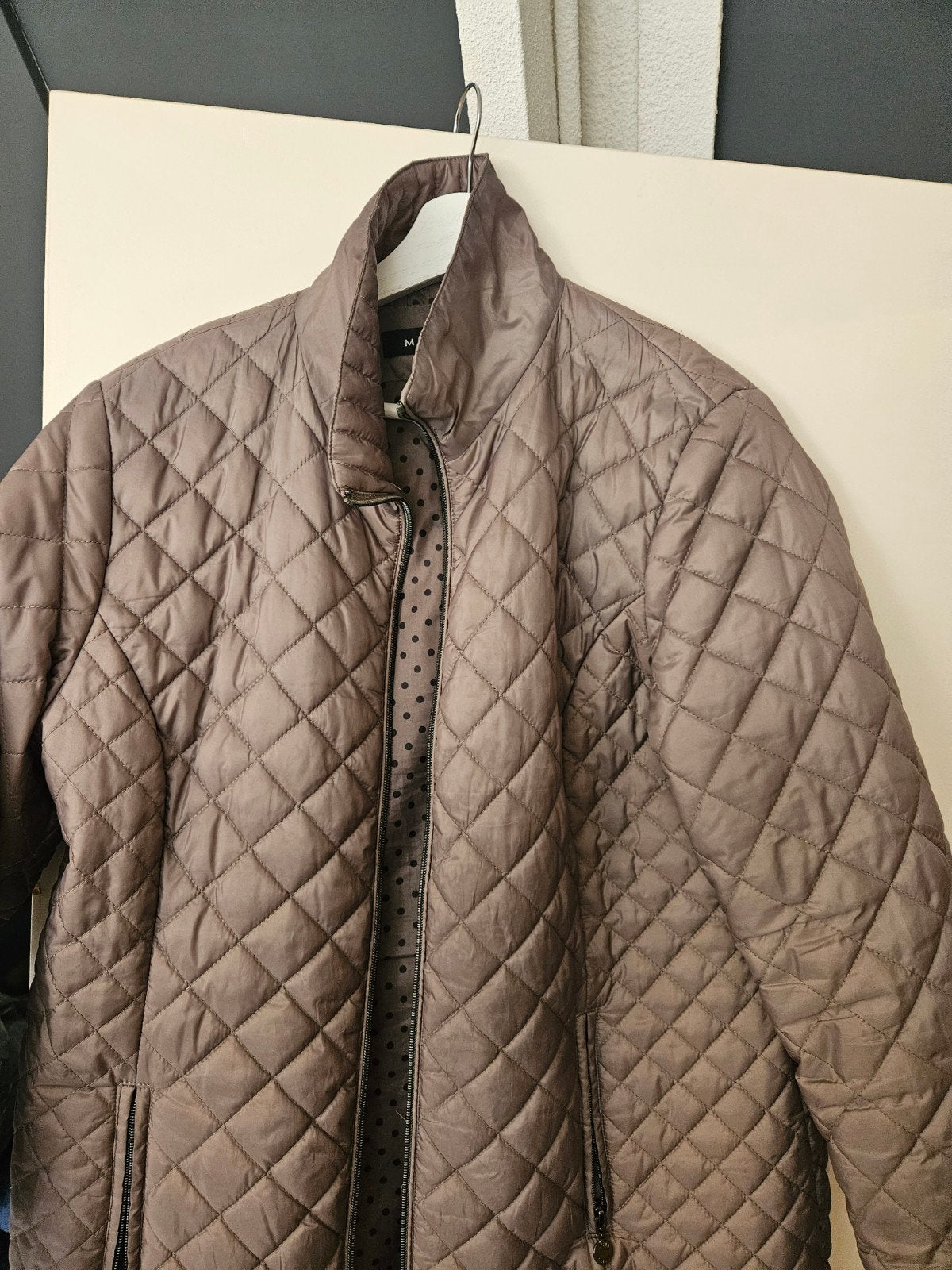Stijlvolle gewatteerde jas in mooie groene kleur, Kleding | Dames, Maat 42/44 (L), Ophalen of Verzenden, Zo goed als nieuw, Micha