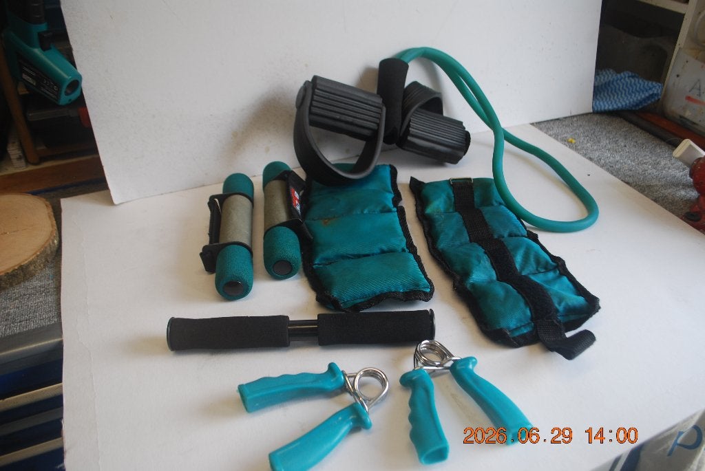 Fitnis set Gratis, Ophalen, Gebruikt, Rug