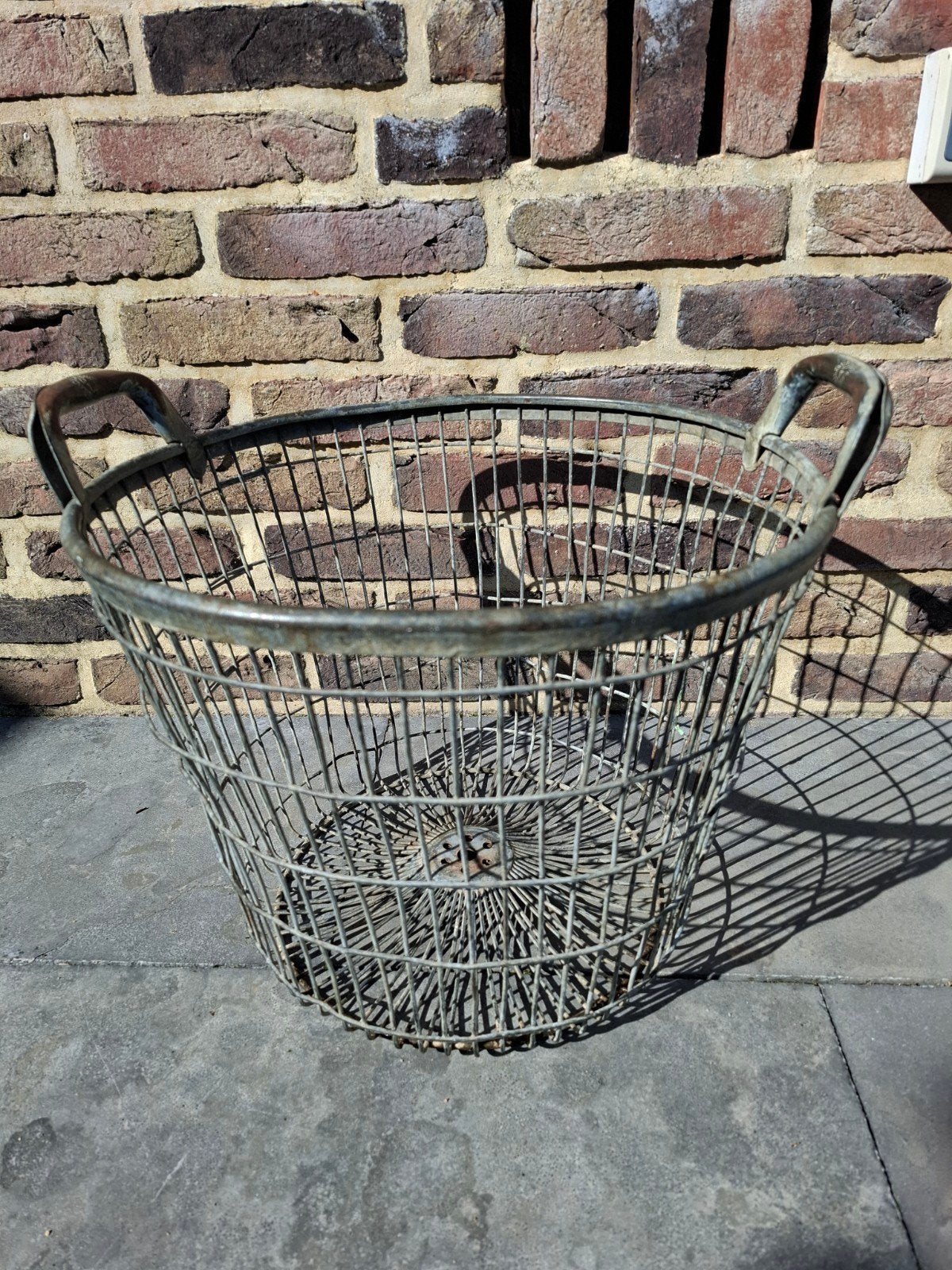 Te koop: vintage draadmand/aardappelmand, Ophalen