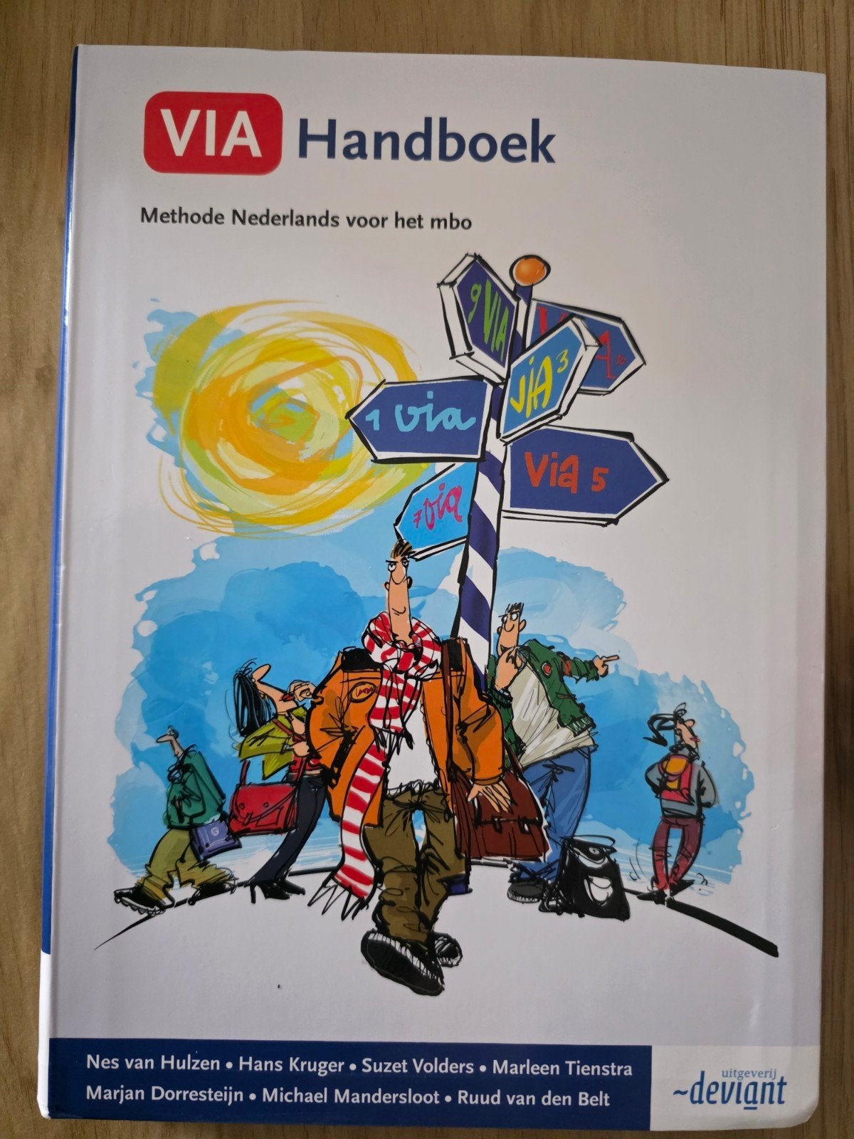 VIA Handboek Methode Nederlands voor het mbo, Gelezen, Ophalen of Verzenden, MBO, Nes van Hulzen, Hans Kruger, Suzet Volders, Marleen Tienstra