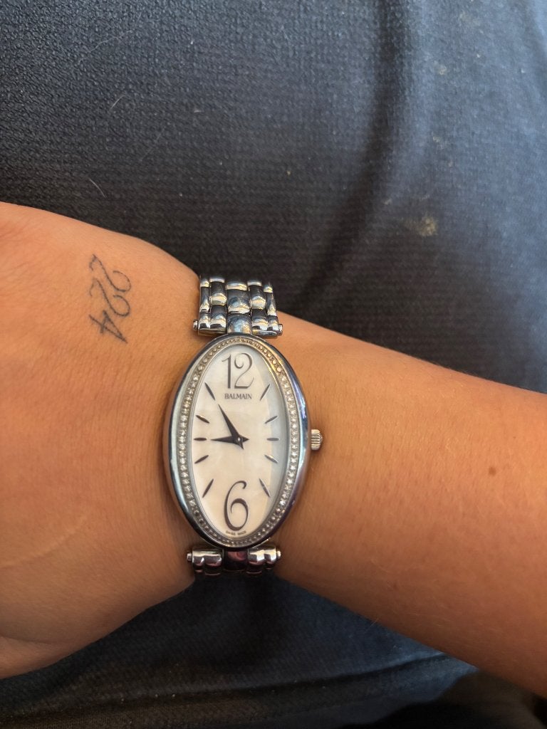 Balmain vrouwen horloge, Overige merken, Staal, Polshorloge, Ophalen of Verzenden