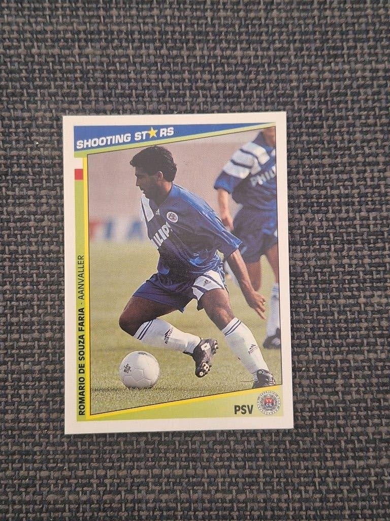 Shooting Stars 1992/93 Romario PSV, Verzenden, Zo goed als nieuw, PSV, Poster, Plaatje of Sticker