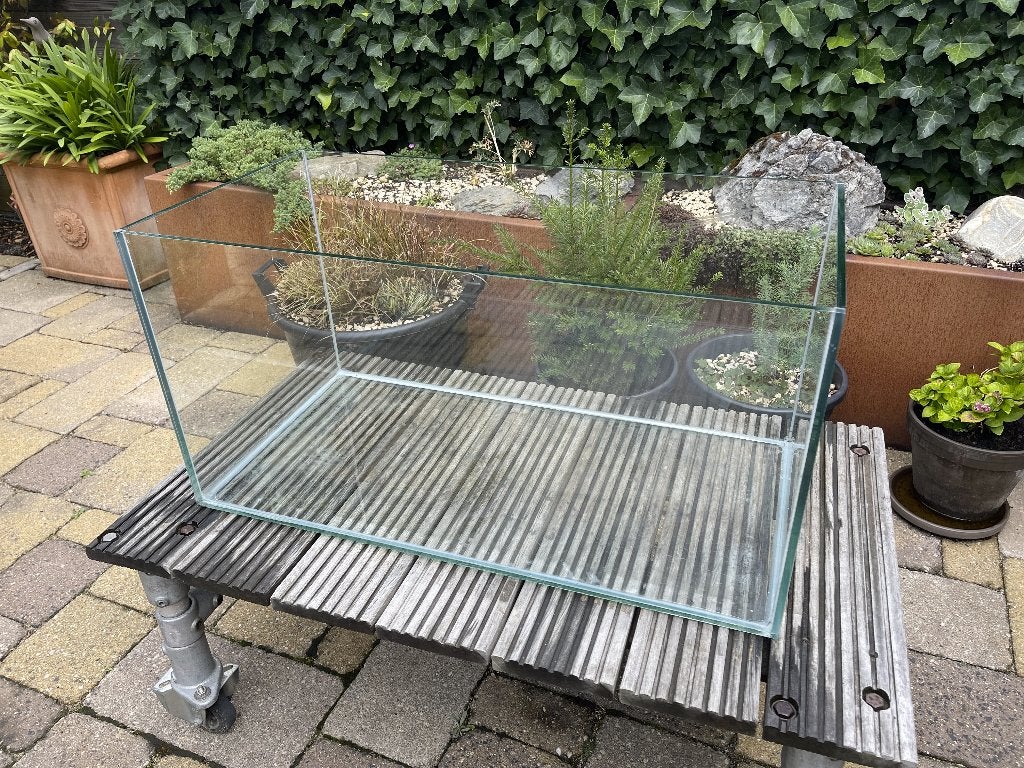 aquarium 80 x 40 x 40, Ophalen, Zo goed als nieuw, Leeg aquarium