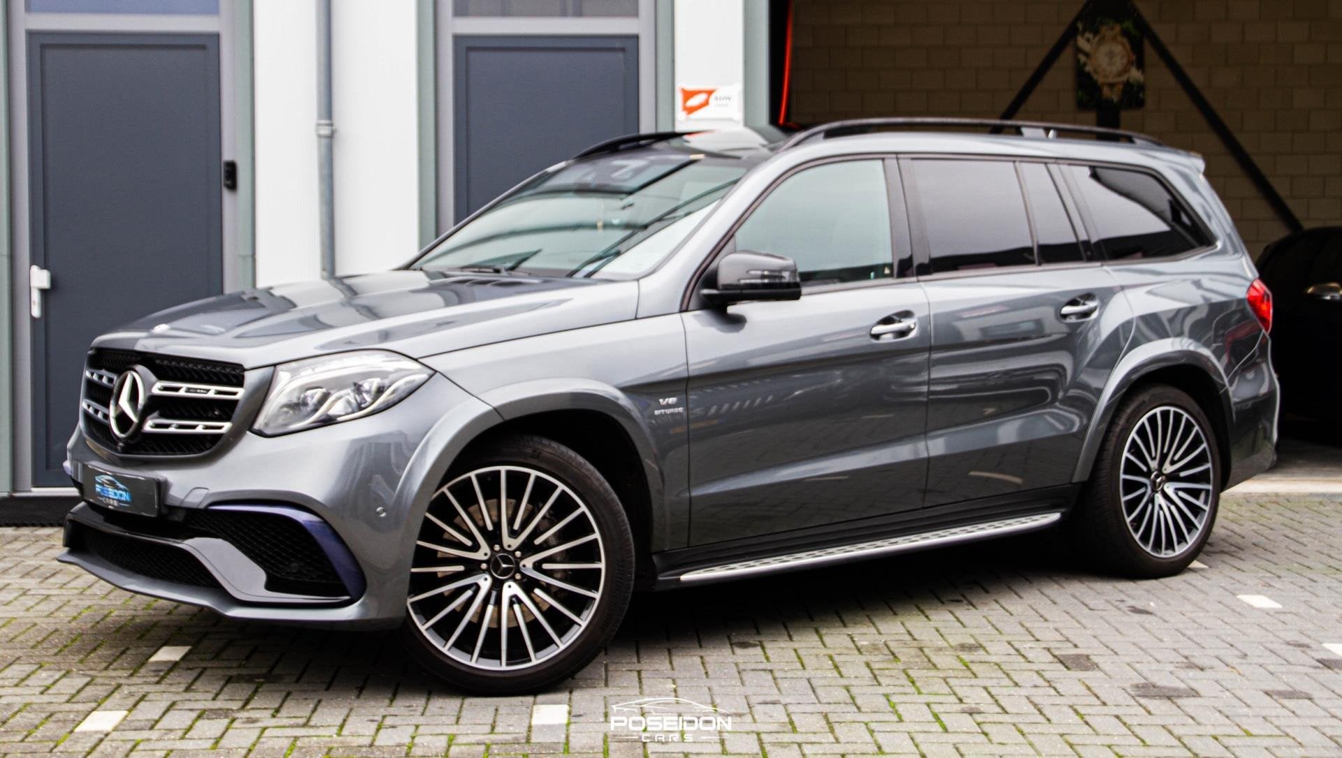 Mercedes-Benz GLS 63 AMG 4MATIC PANO | 7 ZITS | LUCHTVERING, Auto's, Mercedes-Benz, 5461 cc, Parkeerassistent, 7 stoelen, Leder