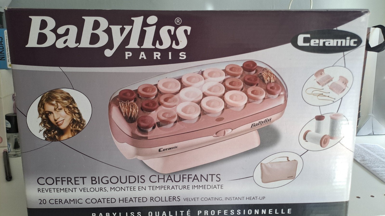 BaByliss Paris Ceramic Verwarmde Krulspelden Set, Ophalen, Nieuw, Haarverzorging