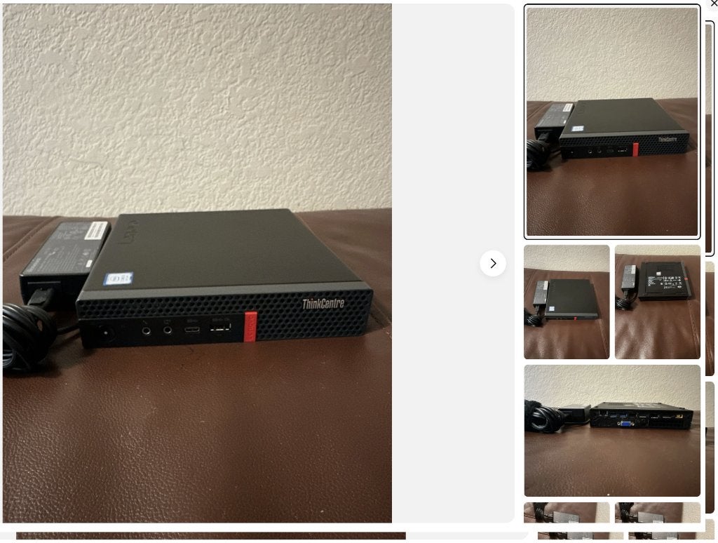Lenovo Thinkcentre M710 Mini PC i5-8Th/8GB/256GB/€140, Computers en Software, Ophalen of Verzenden, Zo goed als nieuw, 2 tot 3 Ghz