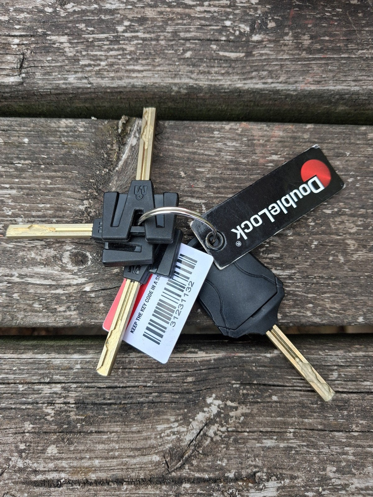 Double Lock containerslot, Ophalen, Rvs, Slot