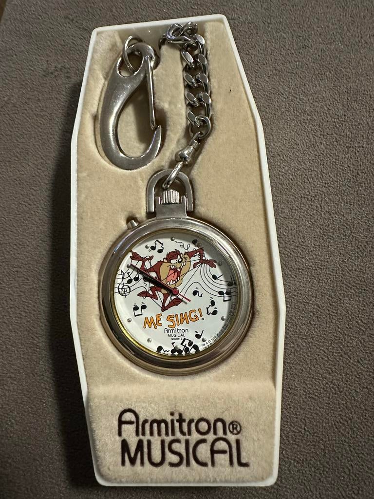 Armitron Musical Looney Tunes Zakhorloge Taz, Ophalen of Verzenden, Zo goed als nieuw