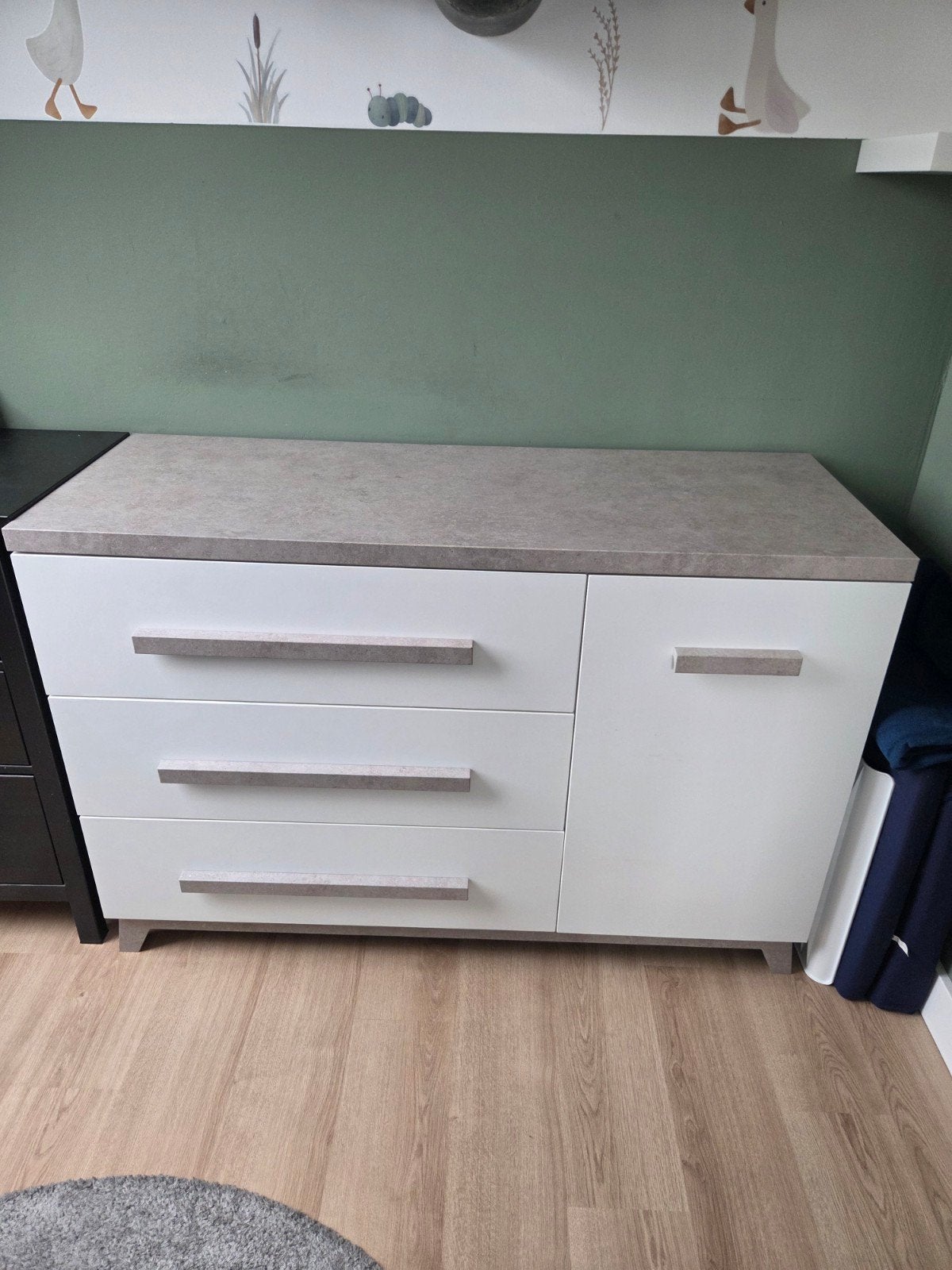 TWF Commode met 3 laden en 1 deur, Kinderen en Baby's, Kinderkamer | Commodes en Kasten, Gebruikt, 50 tot 70 cm, Ophalen of Verzenden