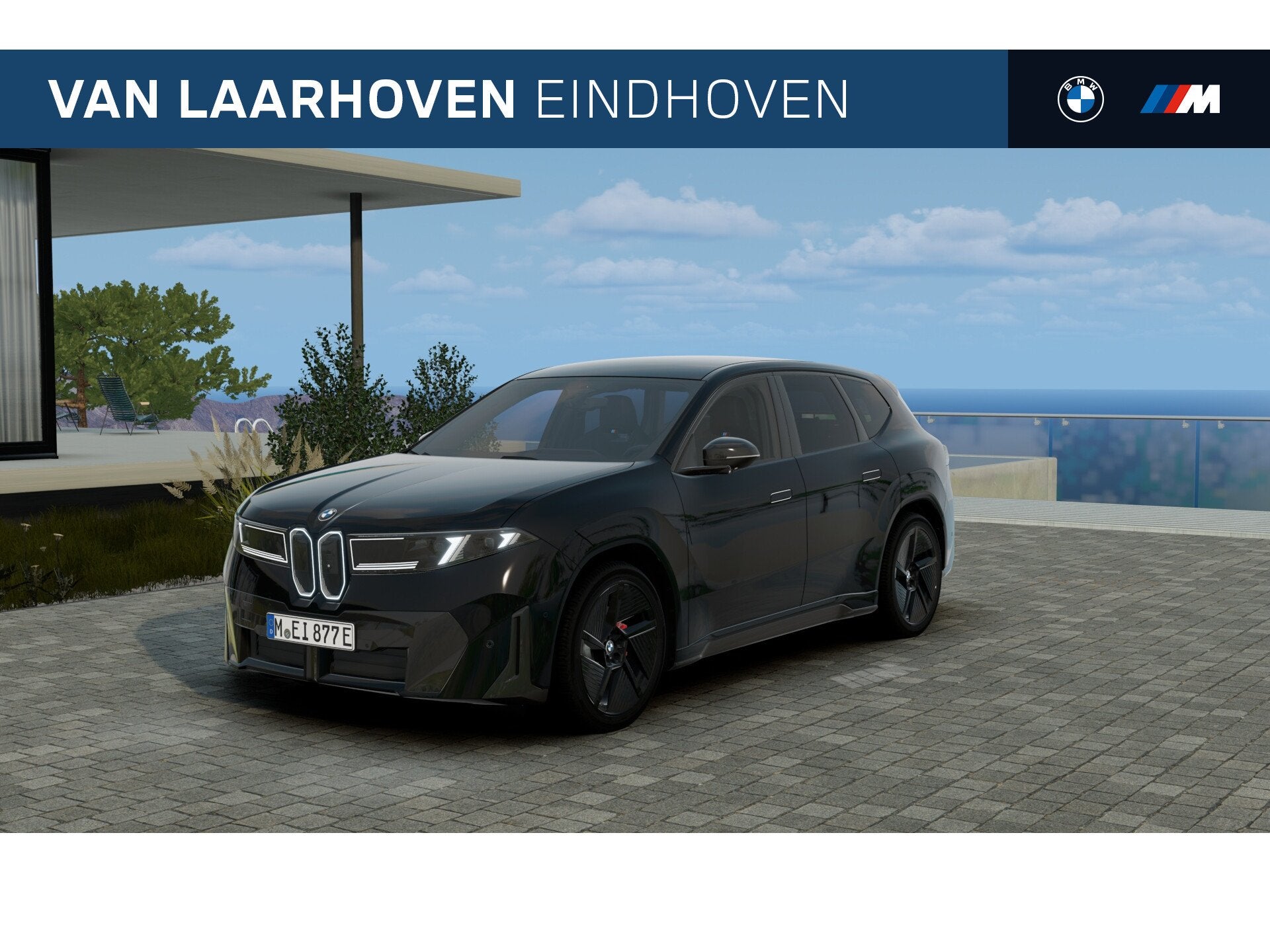 BMW iX3 40 eDrive M Sport / Panoramadak / Head-Up / Harman K, Auto's, BMW, Automaat, Achterwielaandrijving, Zwart, Zwart